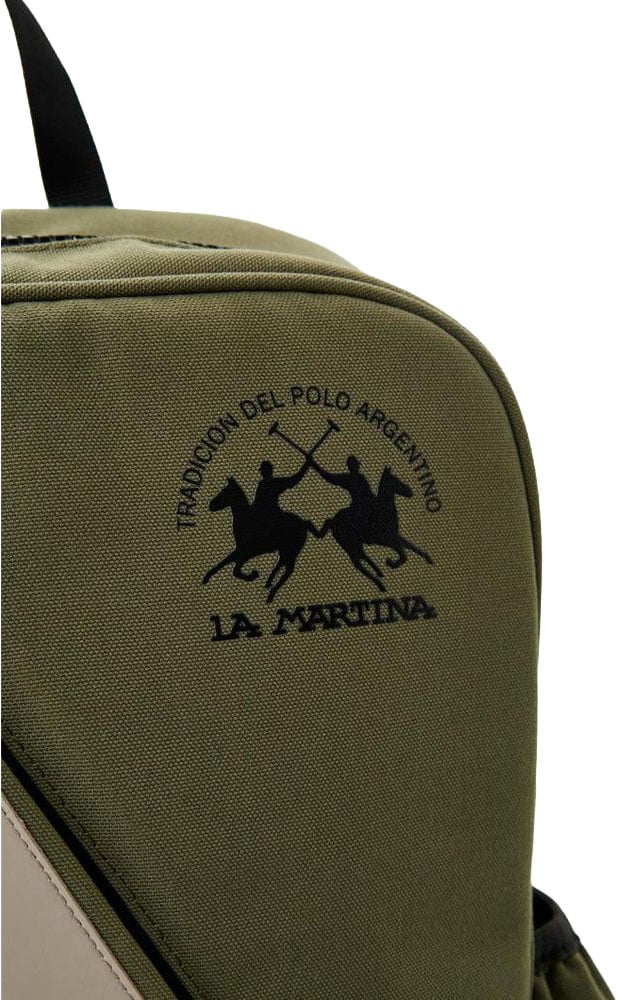 La Martina La Martina Bicolor Canvas Backpack Divers
