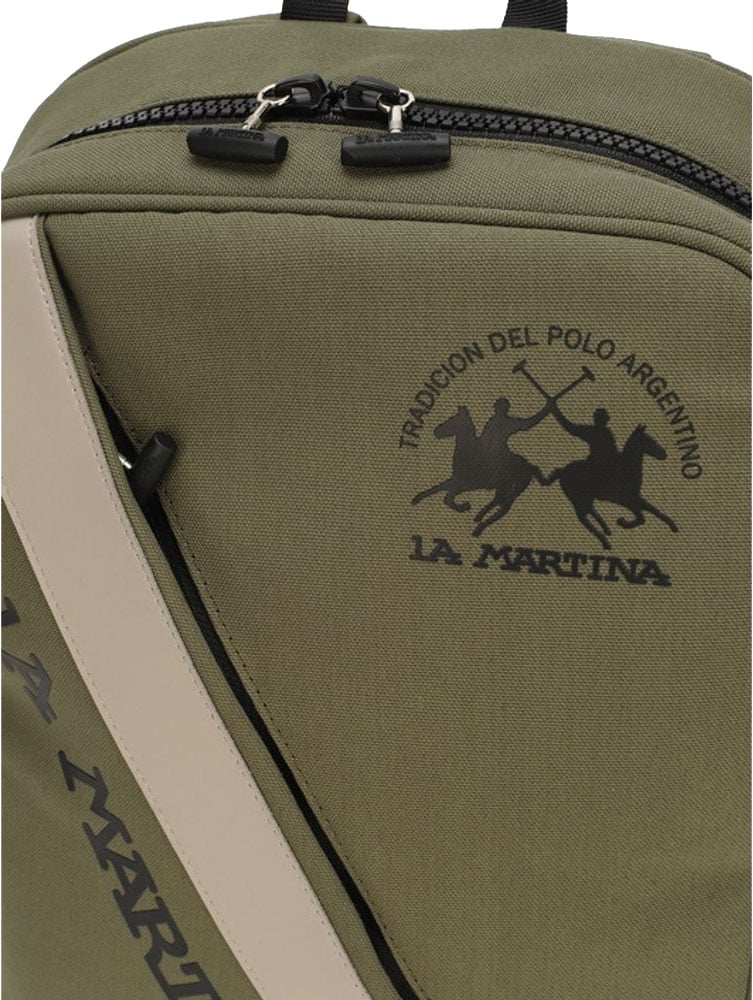 La Martina La Martina Bicolor Canvas Backpack Divers