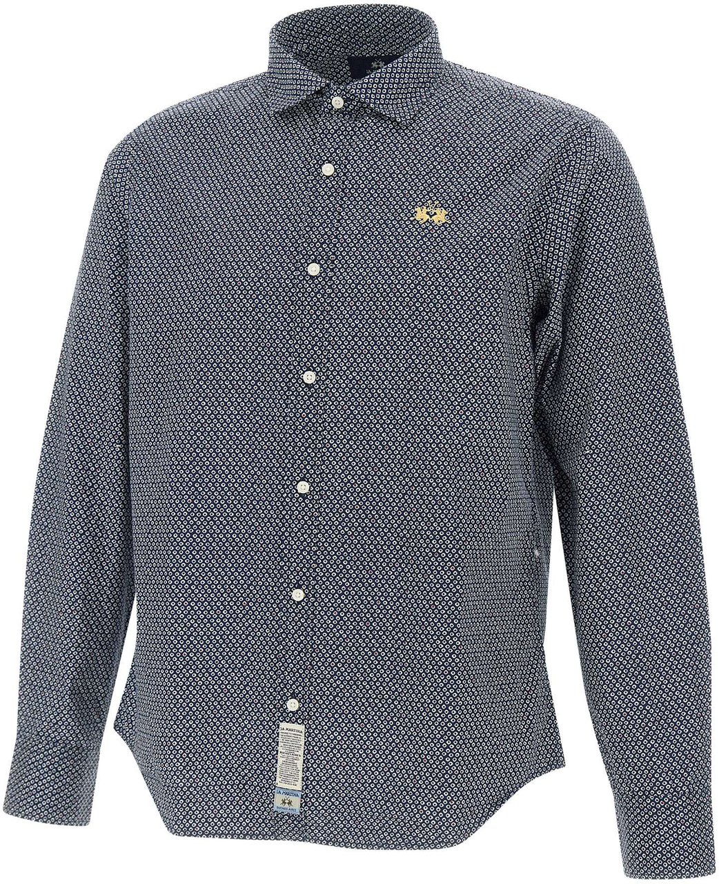 La Martina Shirts Blue Blauw