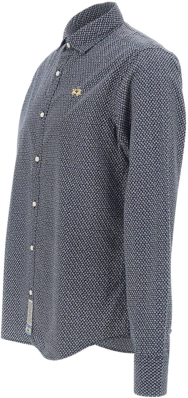 La Martina Shirts Blue Blauw