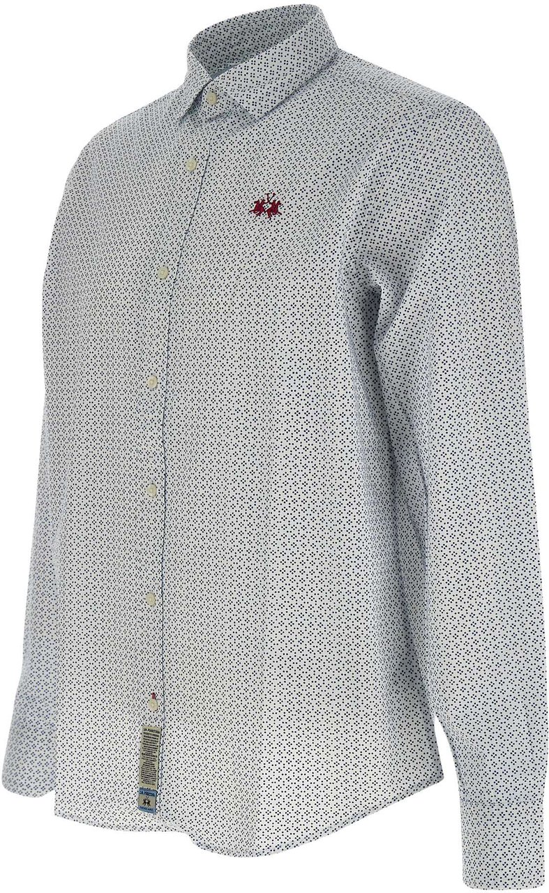 La Martina Shirts Blue Blauw