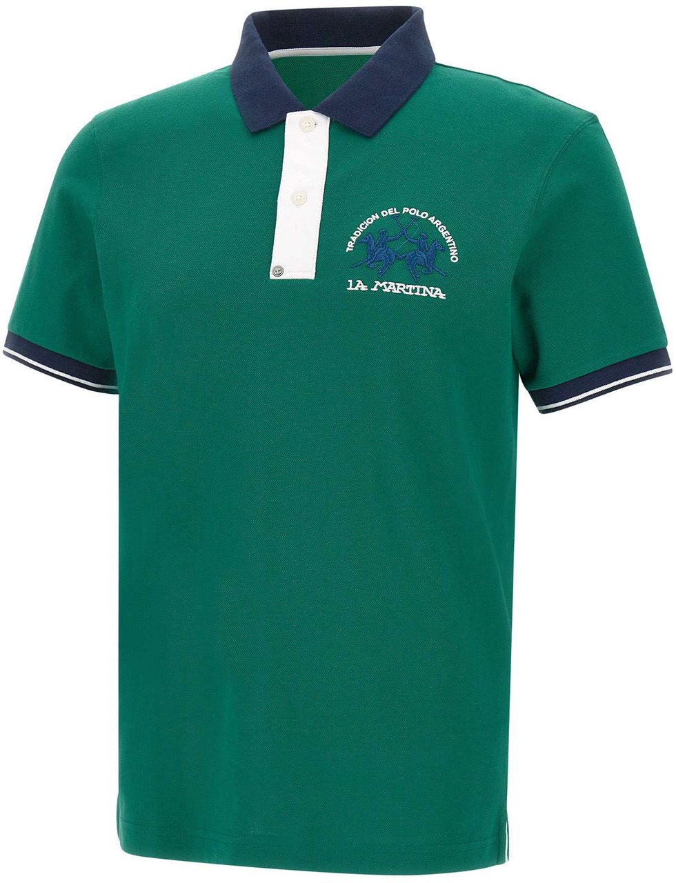 La Martina T-Shirts And Polos Green Groen