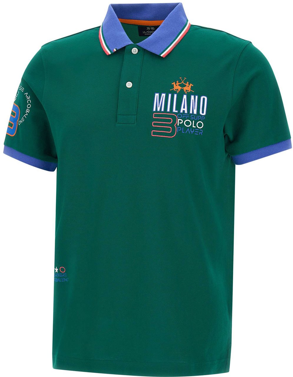 La Martina T-Shirts And Polos Green Groen