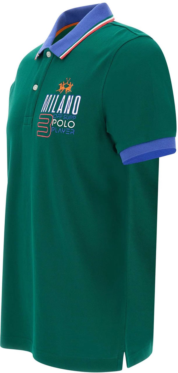 La Martina T-Shirts And Polos Green Groen