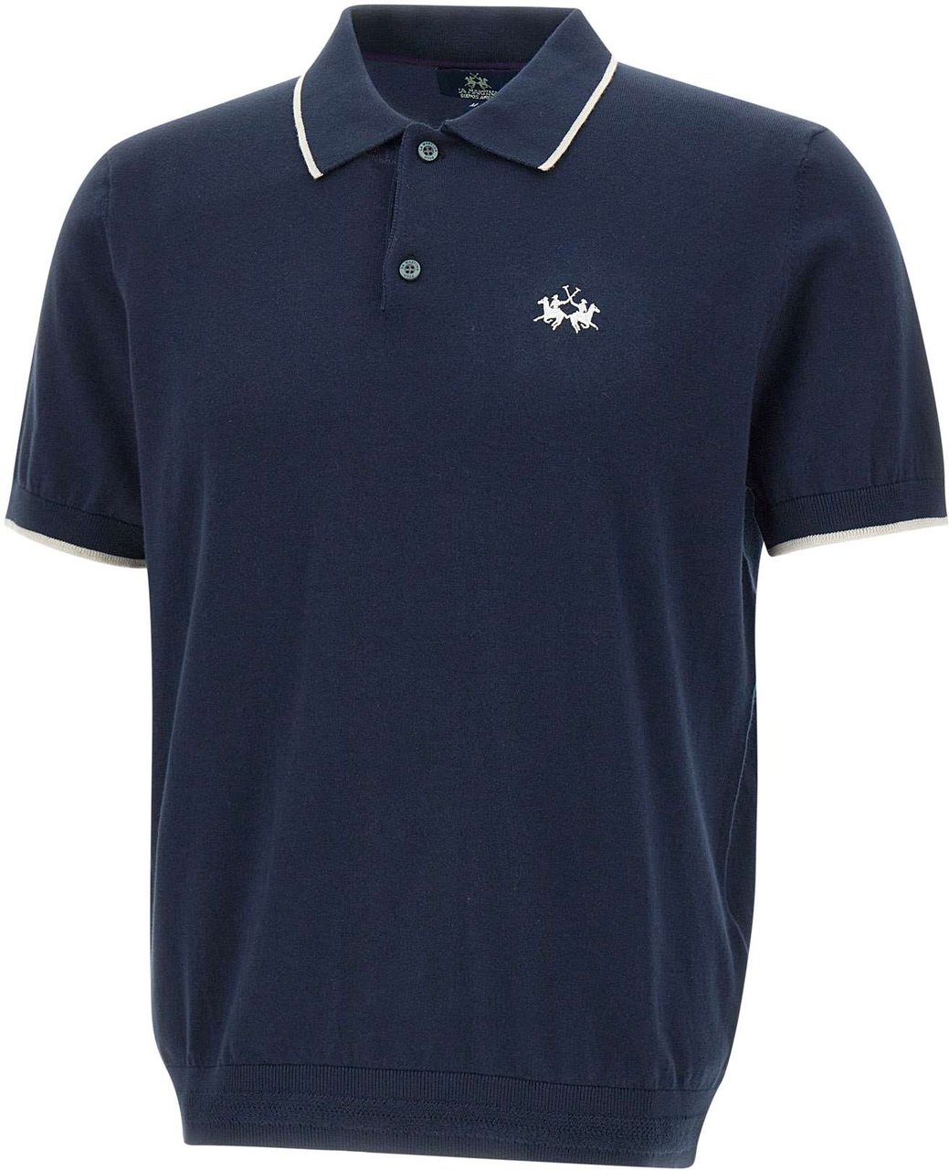 La Martina T-Shirts And Polos Blue Blauw