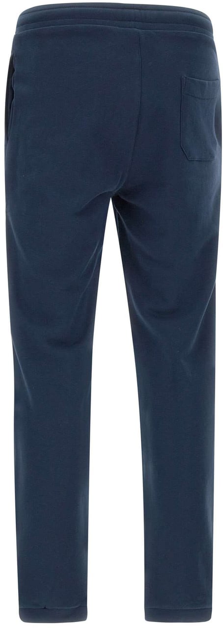 La Martina Trousers Blue Blauw