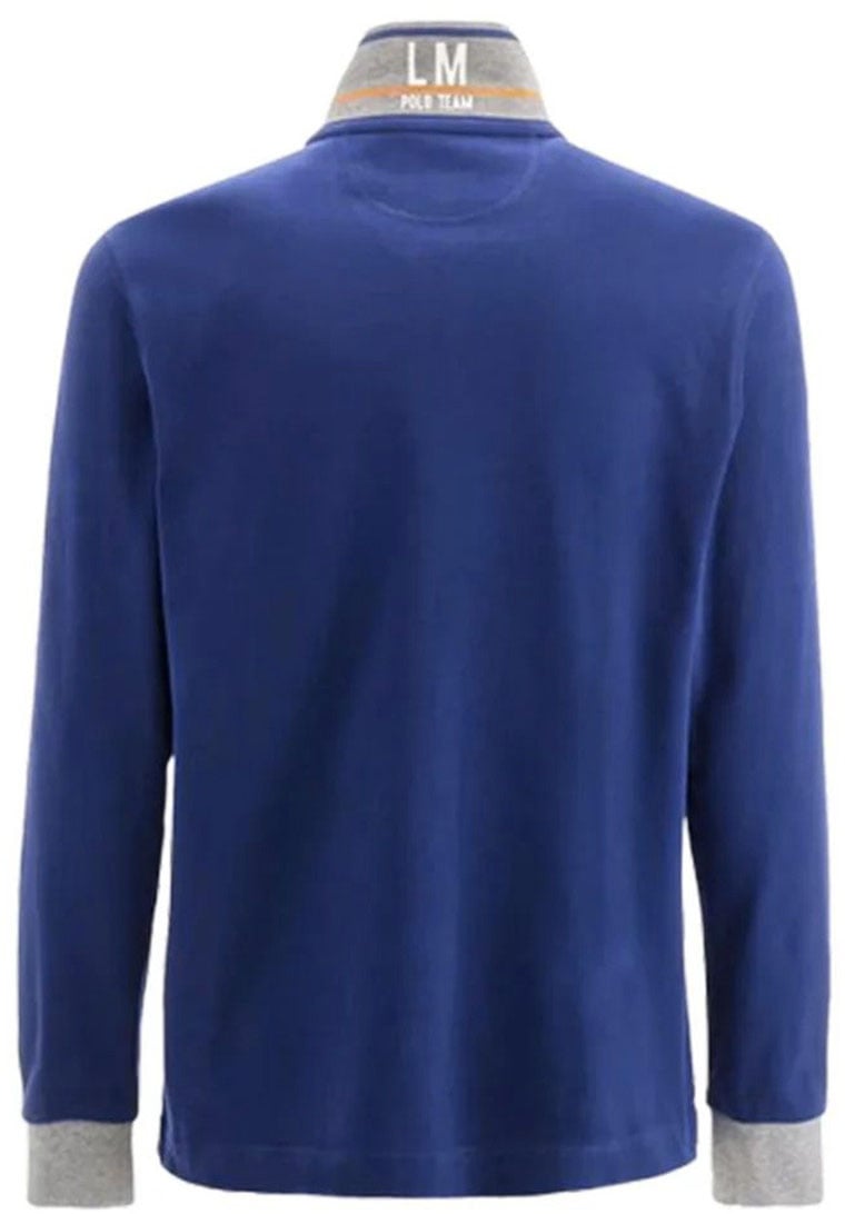 La Martina Polos Blue Blauw