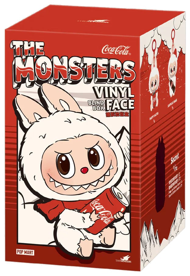 Labubu Pop Mart Labubu The Monsters Coca Cola Series Vinyl Face - Sealed Case Divers