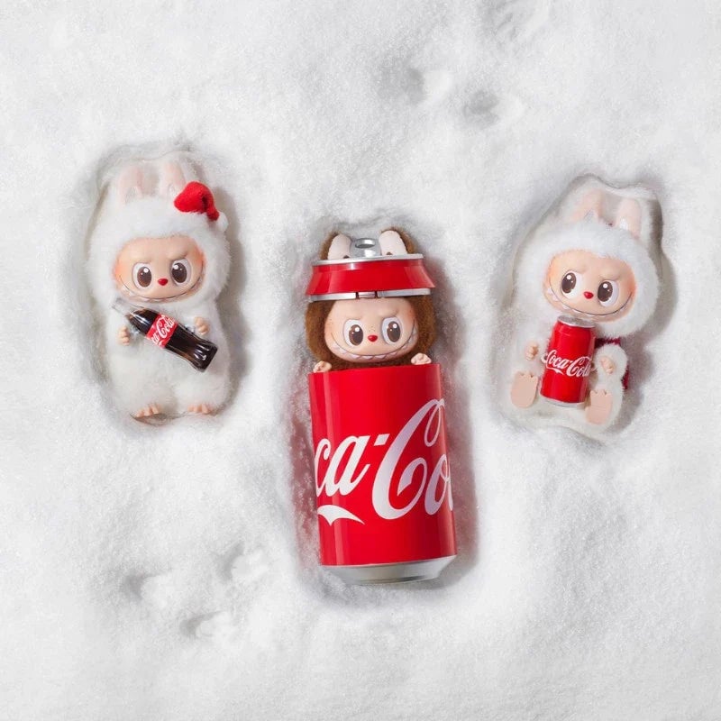 Labubu Pop Mart Labubu The Monsters Coca Cola Series Vinyl Face - Sealed Case Divers