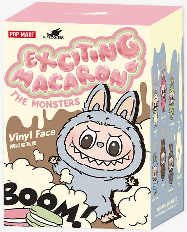 Labubu Pop Mart Labubu The Monsters Exciting Macaron Vinyl Face - Sealed Case Divers