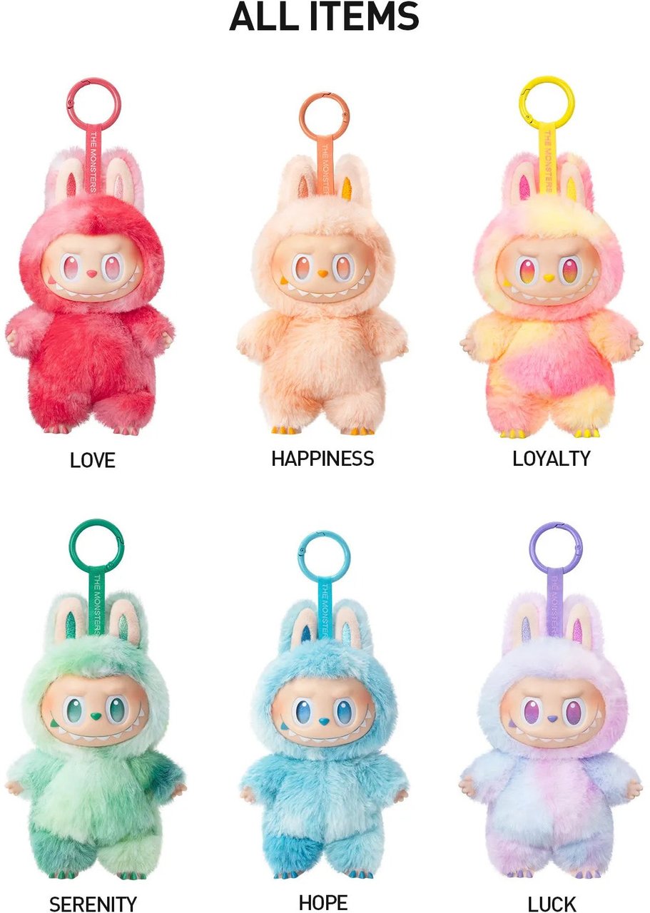 Labubu Pop Mart Labubu The Monsters Big into Energy Series Vinyl Plush Pendant - Blind Box Divers