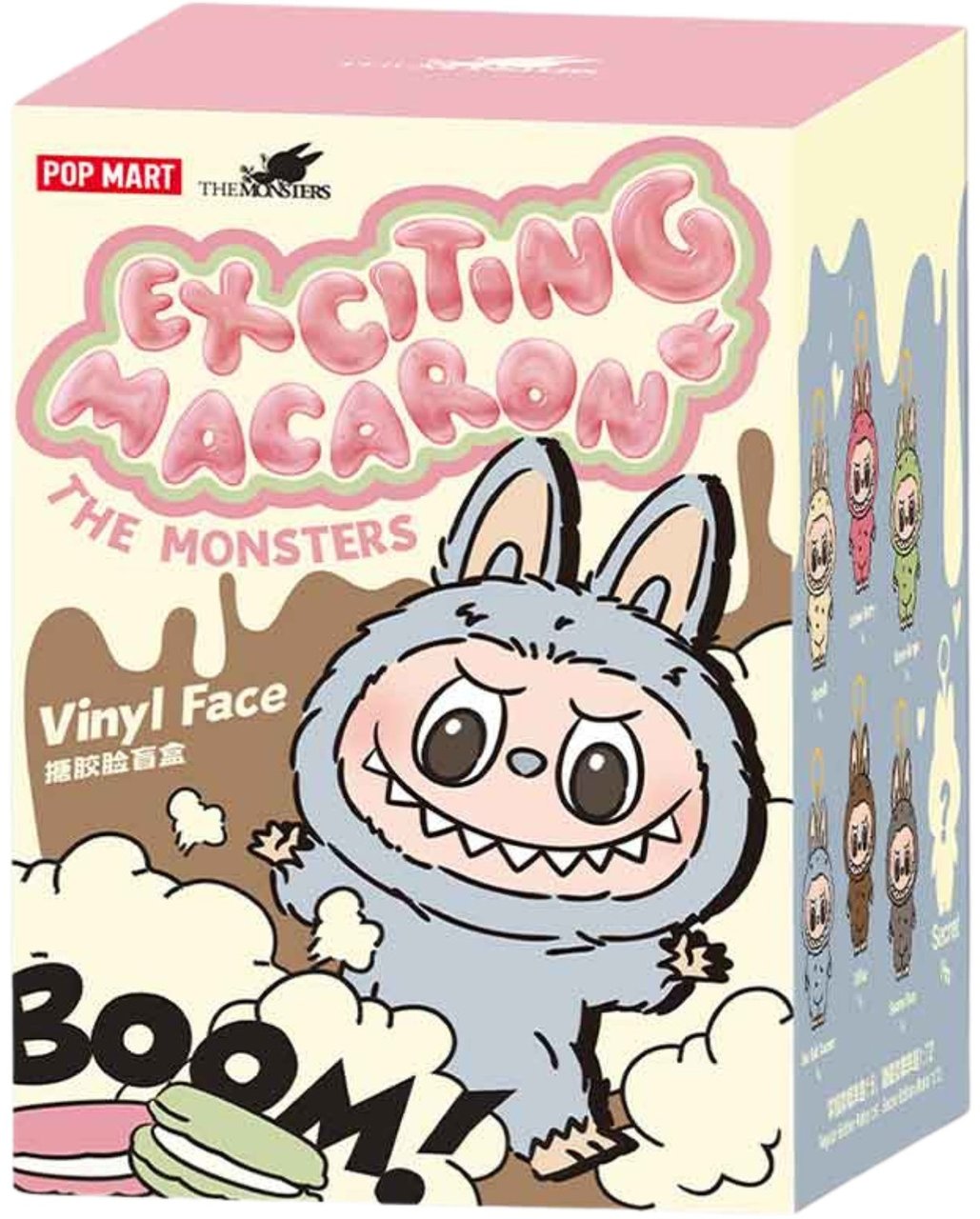 Labubu Pop Mart Labubu The Monsters - Tasty Macarons Vinyl Face Blind Box Divers