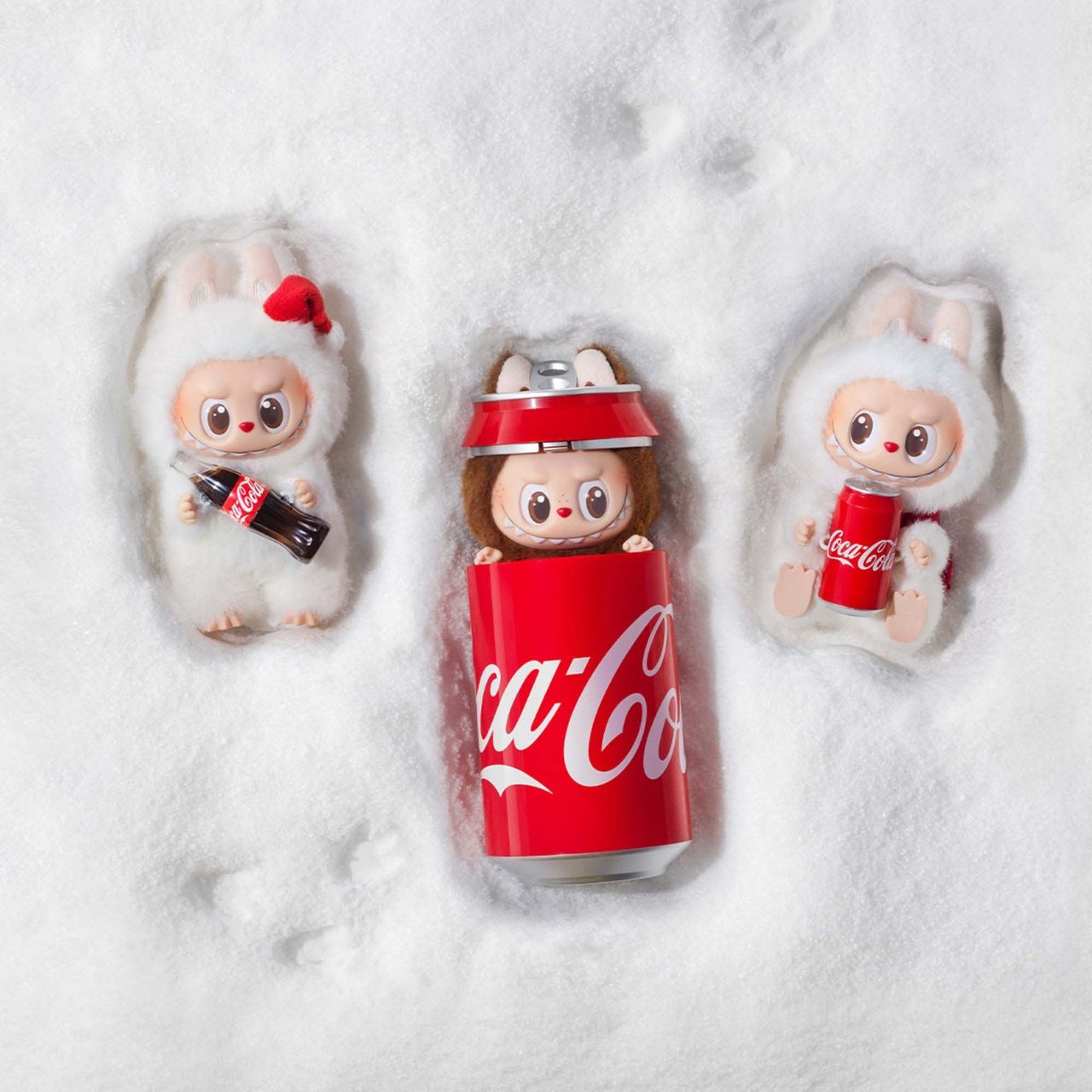 Labubu Pop Mart Labubu The Monsters - Coca Cola Series Vinyl Face Sealed Case Divers