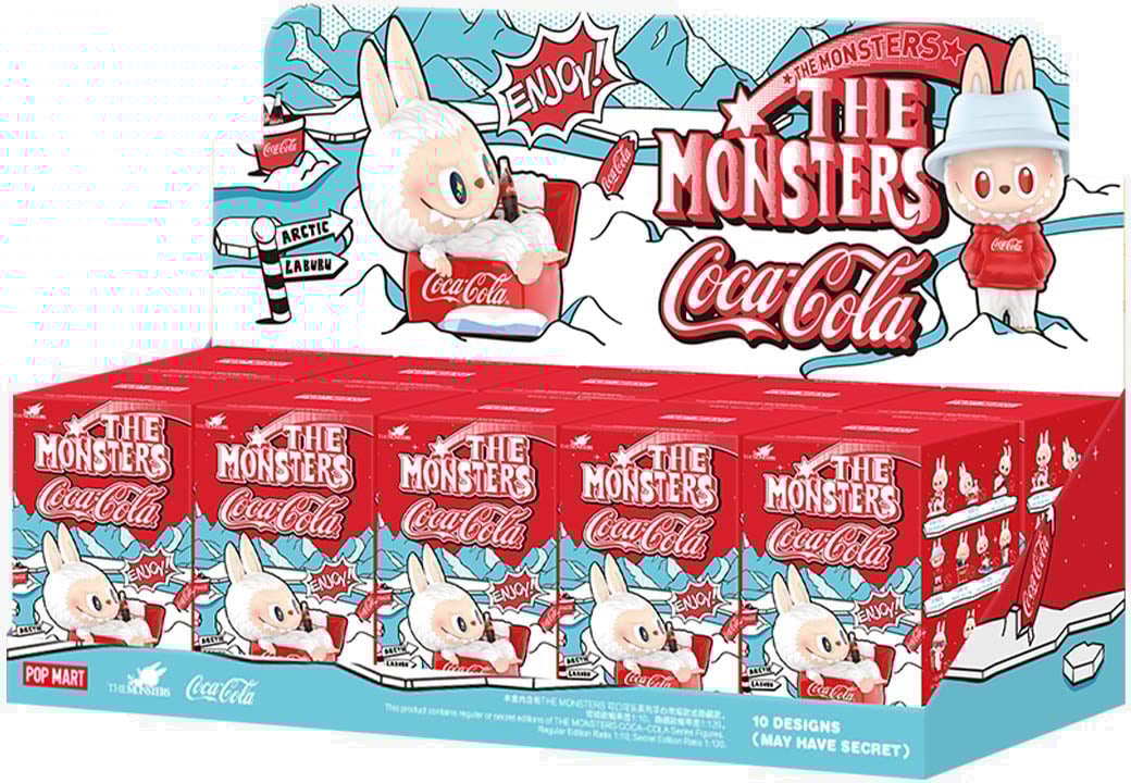 Labubu Pop Mart THE MONSTERS COCA-COLA Series Figures - Blind Box Divers