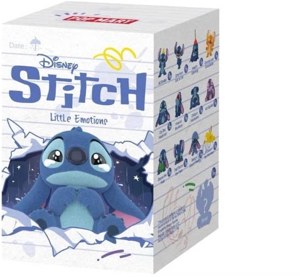 Labubu Pop Mart Disney Stitch Little Emotions Series Figure Single Blind Box Divers