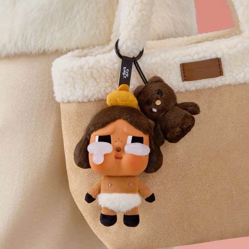 Labubu Pop Mart CRYBABY Crying Again Series-Vinyl Face Plush Blind Box Divers