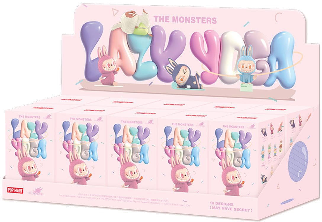Labubu Pop Mart The Monsters Lazy Yoga- Blind Box Divers