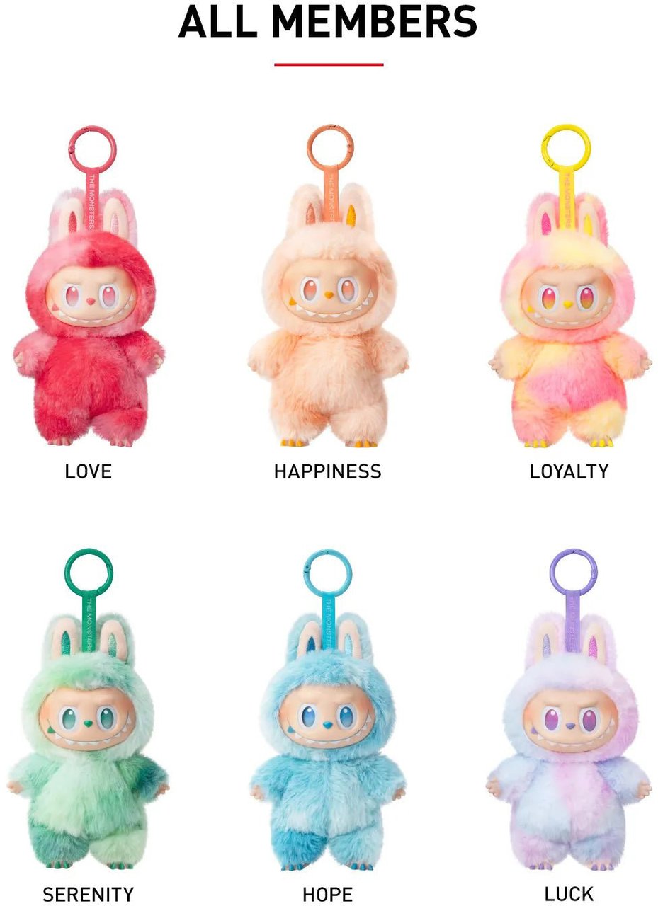 Labubu Pop Mart the Monsters Big Into Energy Series - Vinyl Pluche Hanger Blind Box Divers