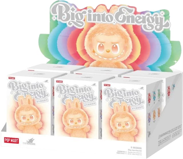 Labubu Pop Mart the Monsters Big Into Energy Series - Vinyl Pluche Hanger Blind Box Divers