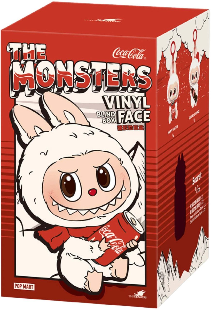 Labubu Pop Mart Labubu The Monsters - Coca Cola Series Vinyl Face Sealed Case Divers