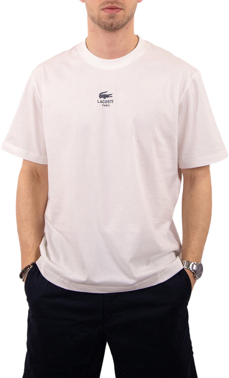 Lacoste Tee T-Shirt Wit