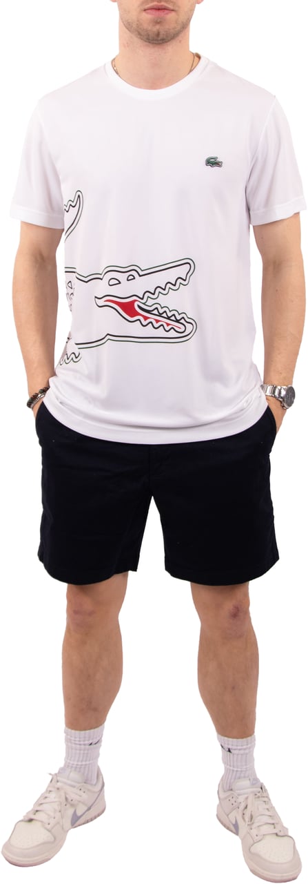 Lacoste Lacoste Tee T-Shirt Wit