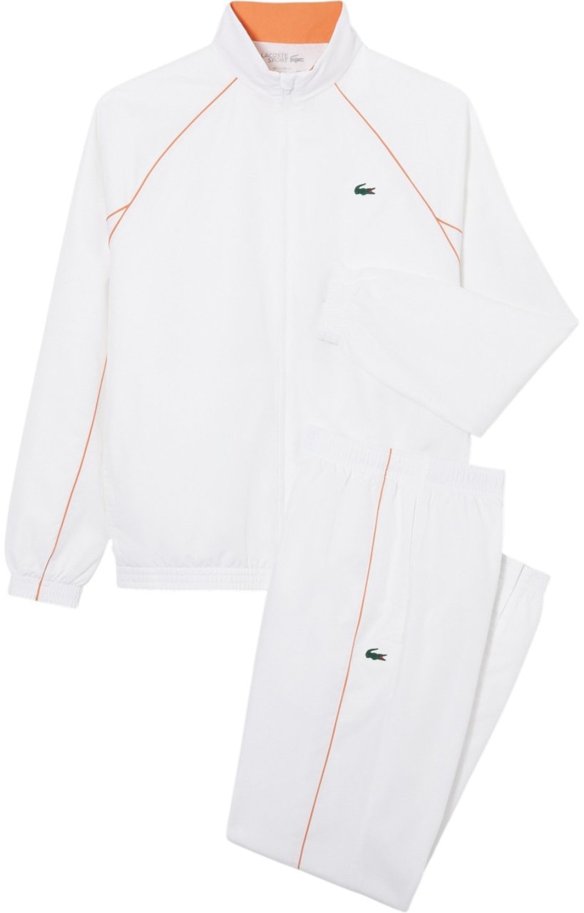 Lacoste Heren Trainingspak Wit