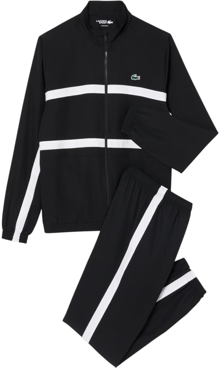 Lacoste Heren Trainingspak Zwart