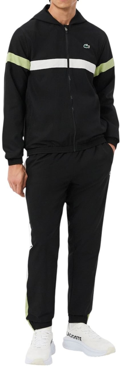 Lacoste Heren Trainingspak Zwart