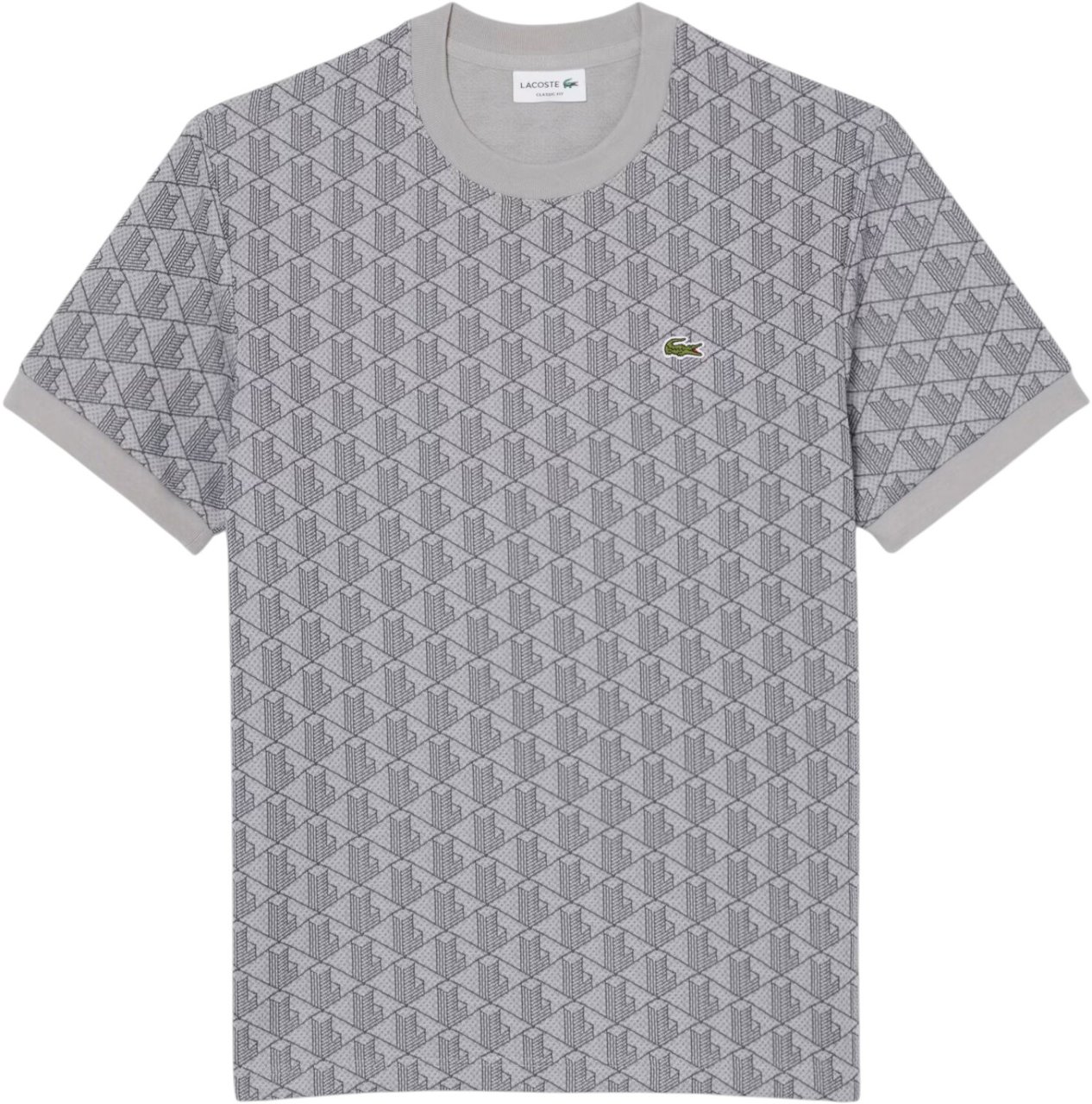 Lacoste Heren T-Shirt Grijs