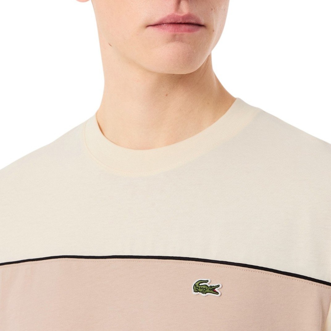 Lacoste Heren T-Shirt Bruin