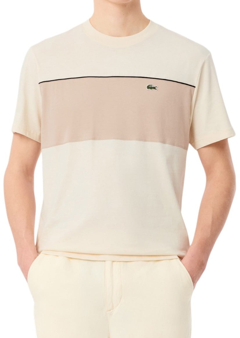 Lacoste Heren T-Shirt Bruin