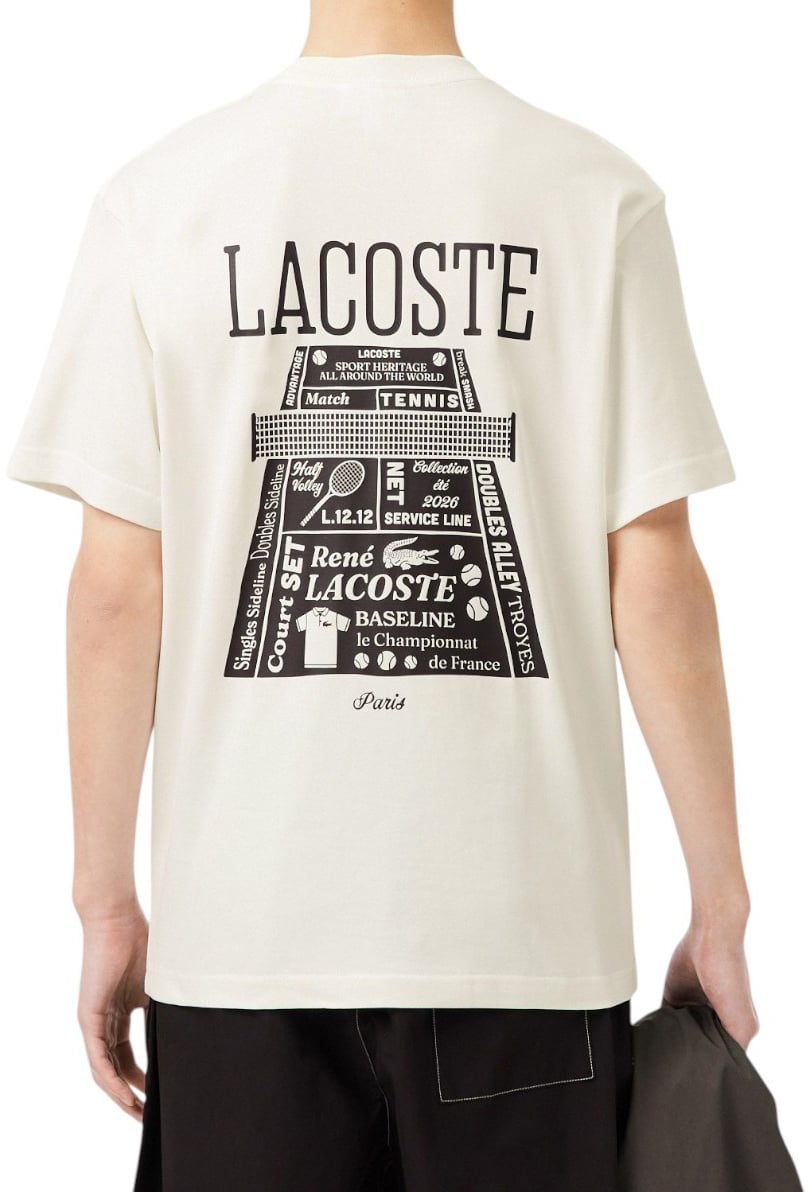 Lacoste Heren T-Shirt Wit