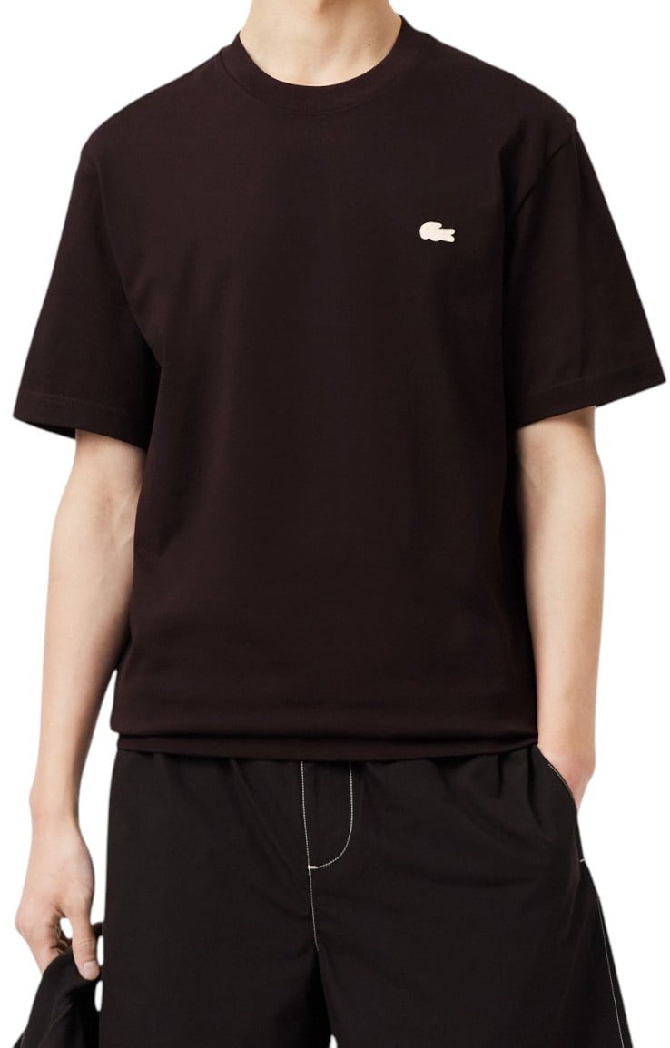Lacoste Heren T-Shirt Bruin