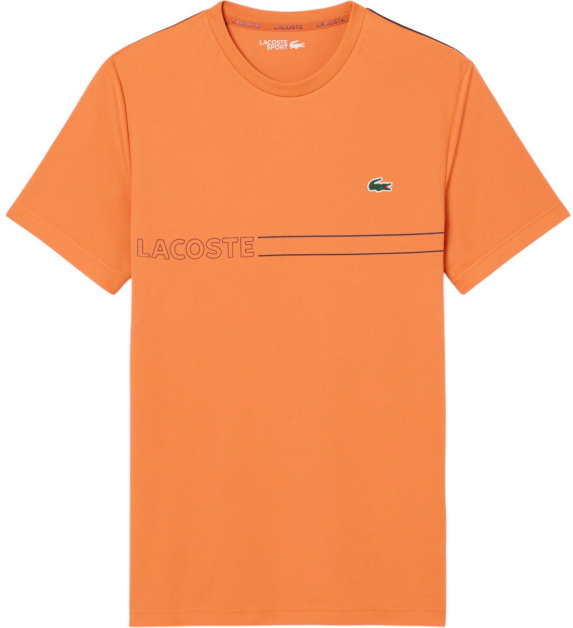 Lacoste Heren T-Shirt Oranje