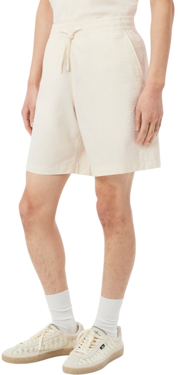 Lacoste Heren Korte Broek Wit
