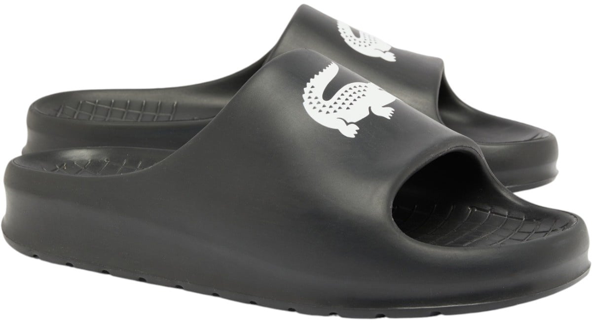 Lacoste Heren Slipper Zwart