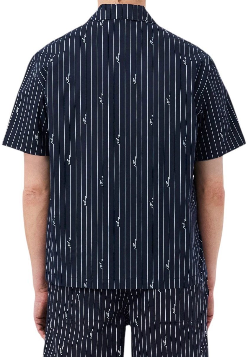 Lacoste Heren Overhemd Zwart