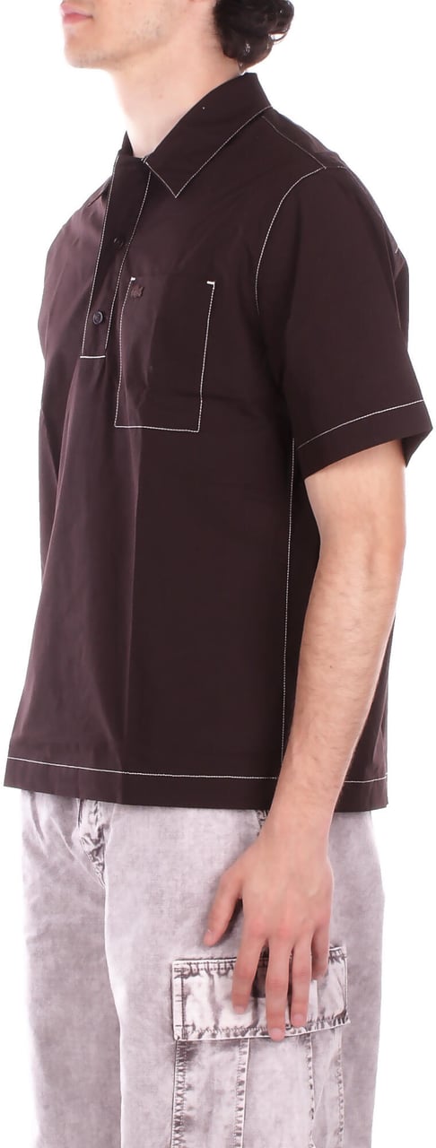 Lacoste T-Shirts And Polos Marrone Bruin