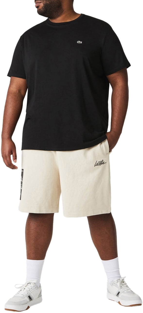 Lacoste T-shirt  Zwart Zwart