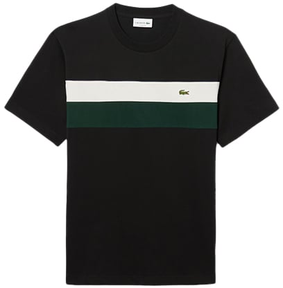 Lacoste Lacoste Tee T-Shirt Zwart
