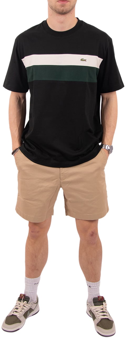 Lacoste Tee T-Shirt Zwart