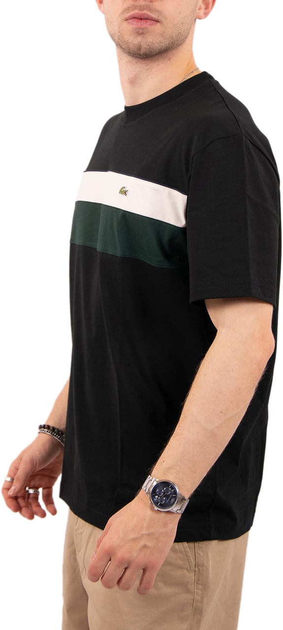 Lacoste Tee T-Shirt Zwart