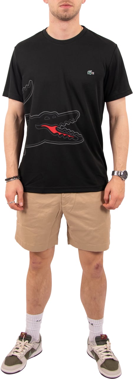 Lacoste Lacoste Tee T-Shirt Zwart