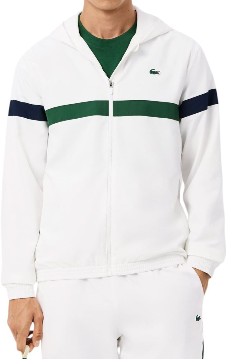 Lacoste Heren Trainingspak Wit