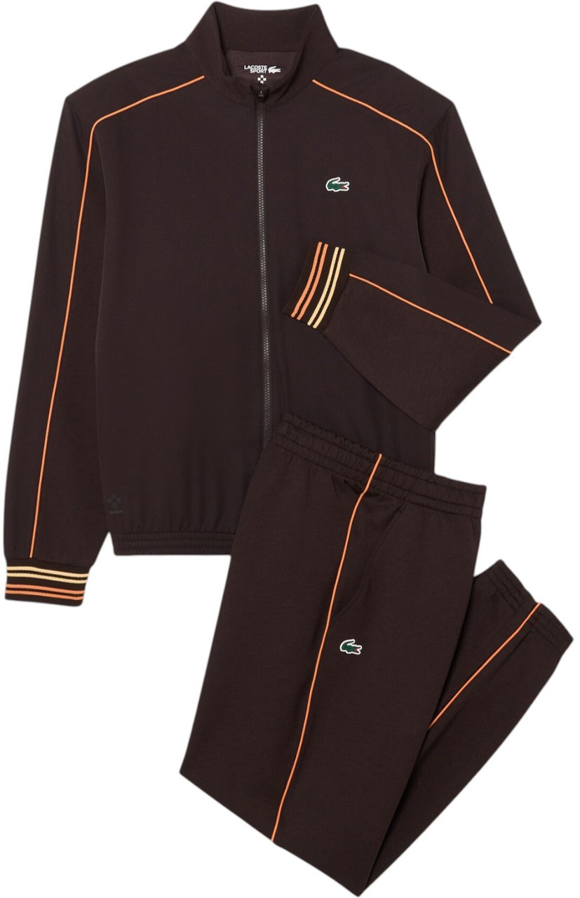 Lacoste Heren Trainingspak Bruin