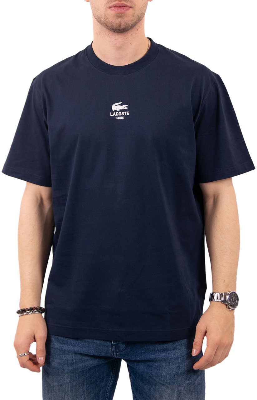 Lacoste Tee T-Shirt Blauw