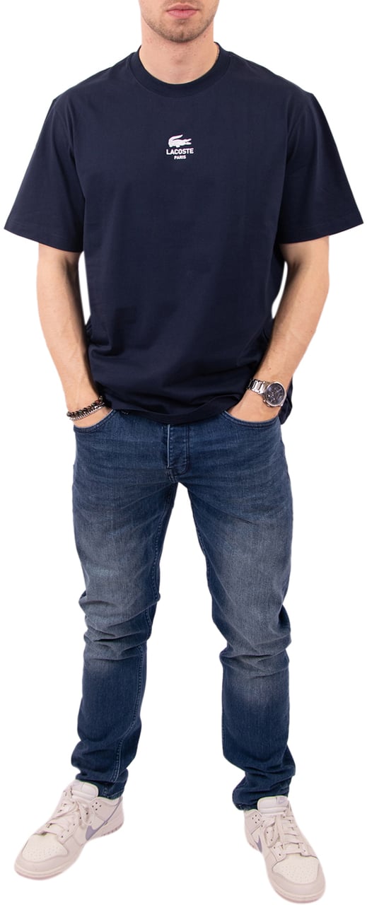 Lacoste Lacoste Tee T-Shirt Blauw