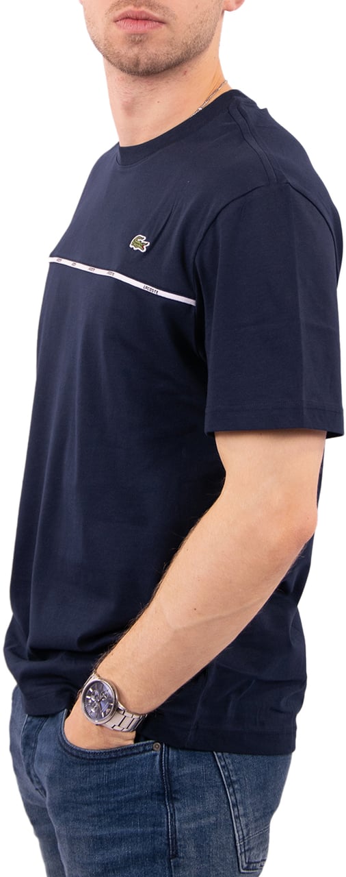 Lacoste Tee T-Shirt Blauw