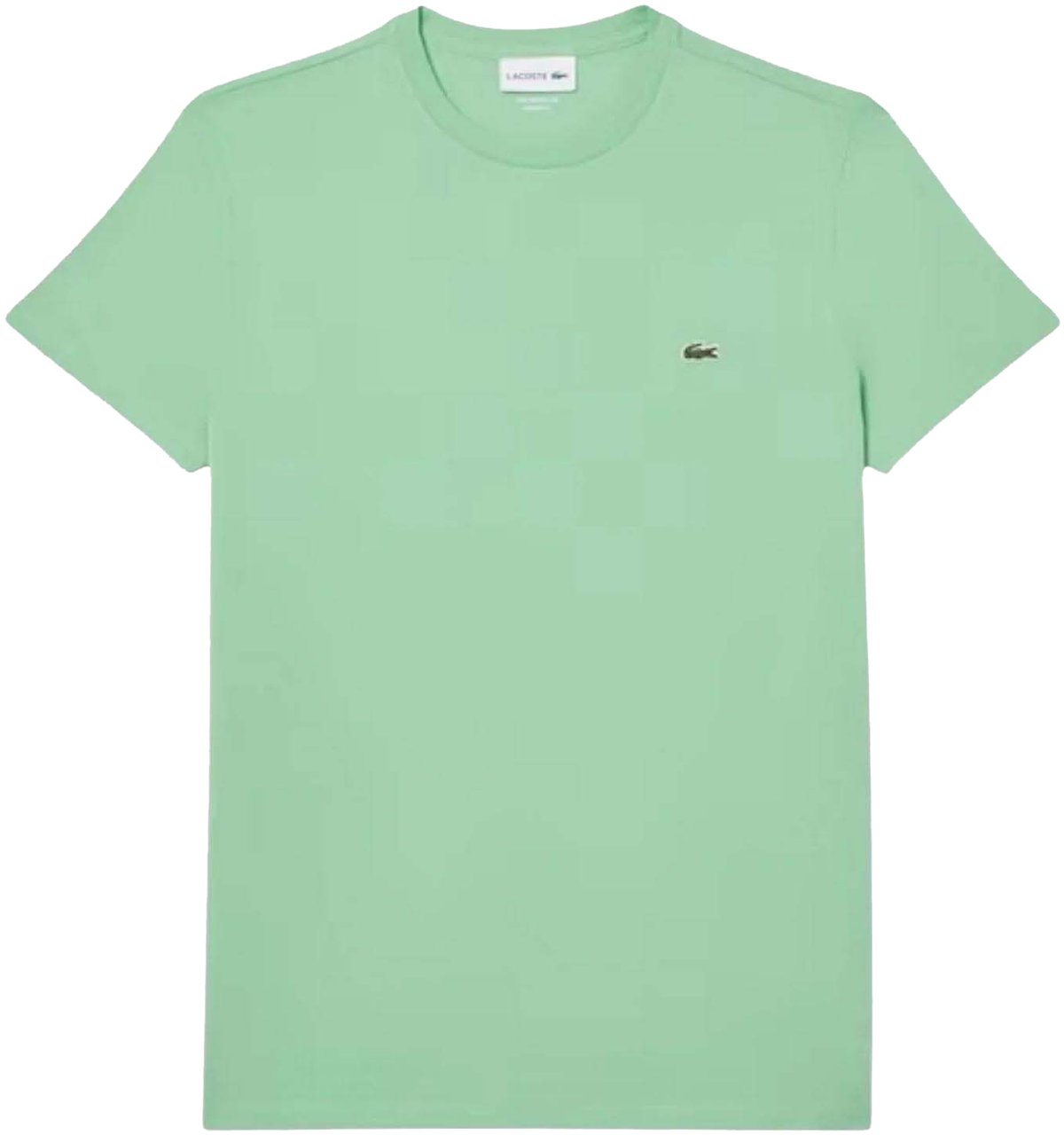 Lacoste Heren Katoenen Pima T-shirt Groen